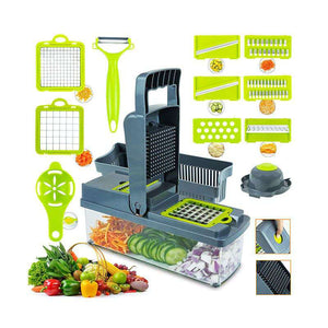 GearUP VC14 Premium 14-in-1 Vegetable and Fruits Multifuction Cutting Slicer Kitchen Tools